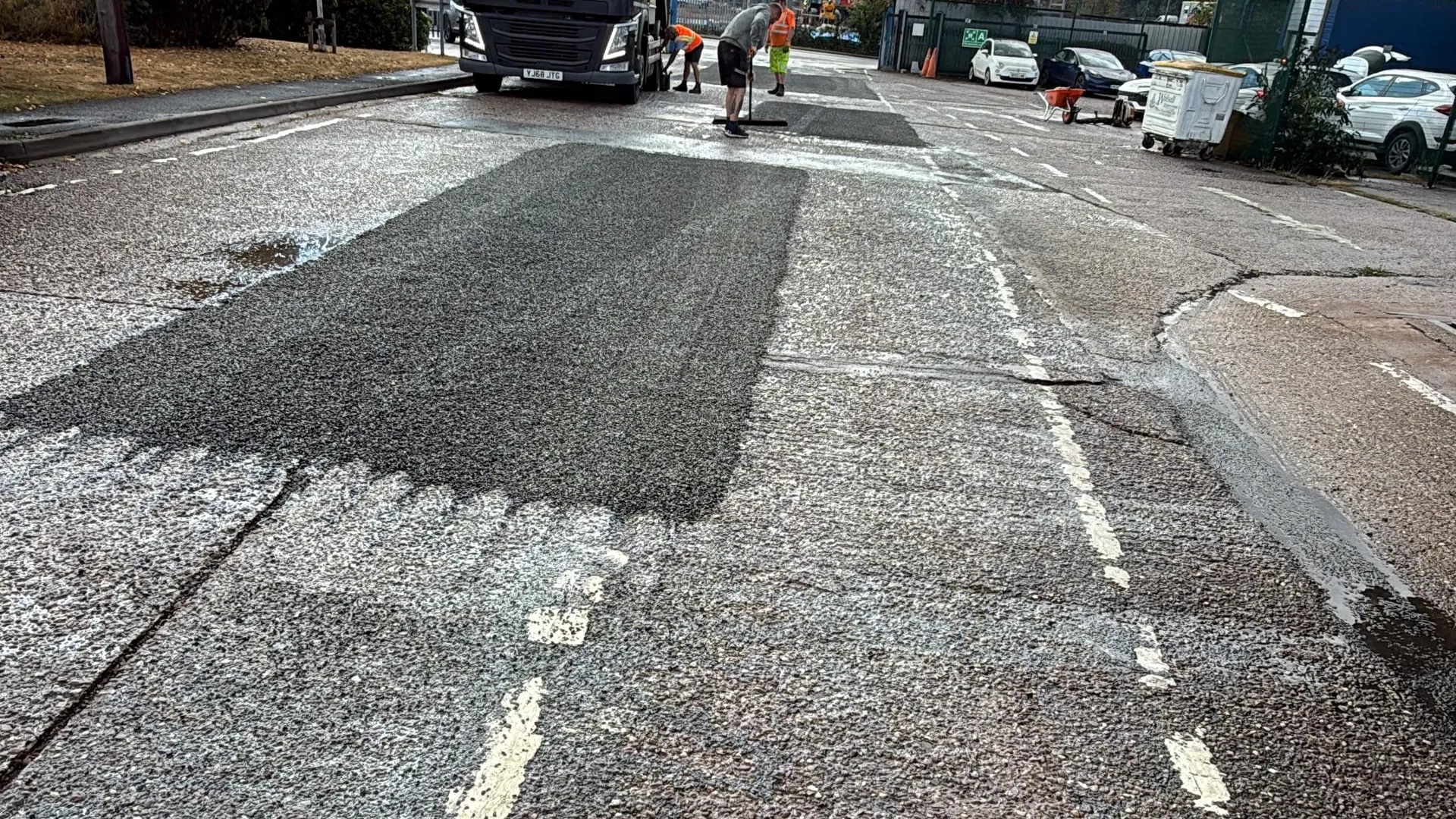 Pothole Repair work in South Yorkshire