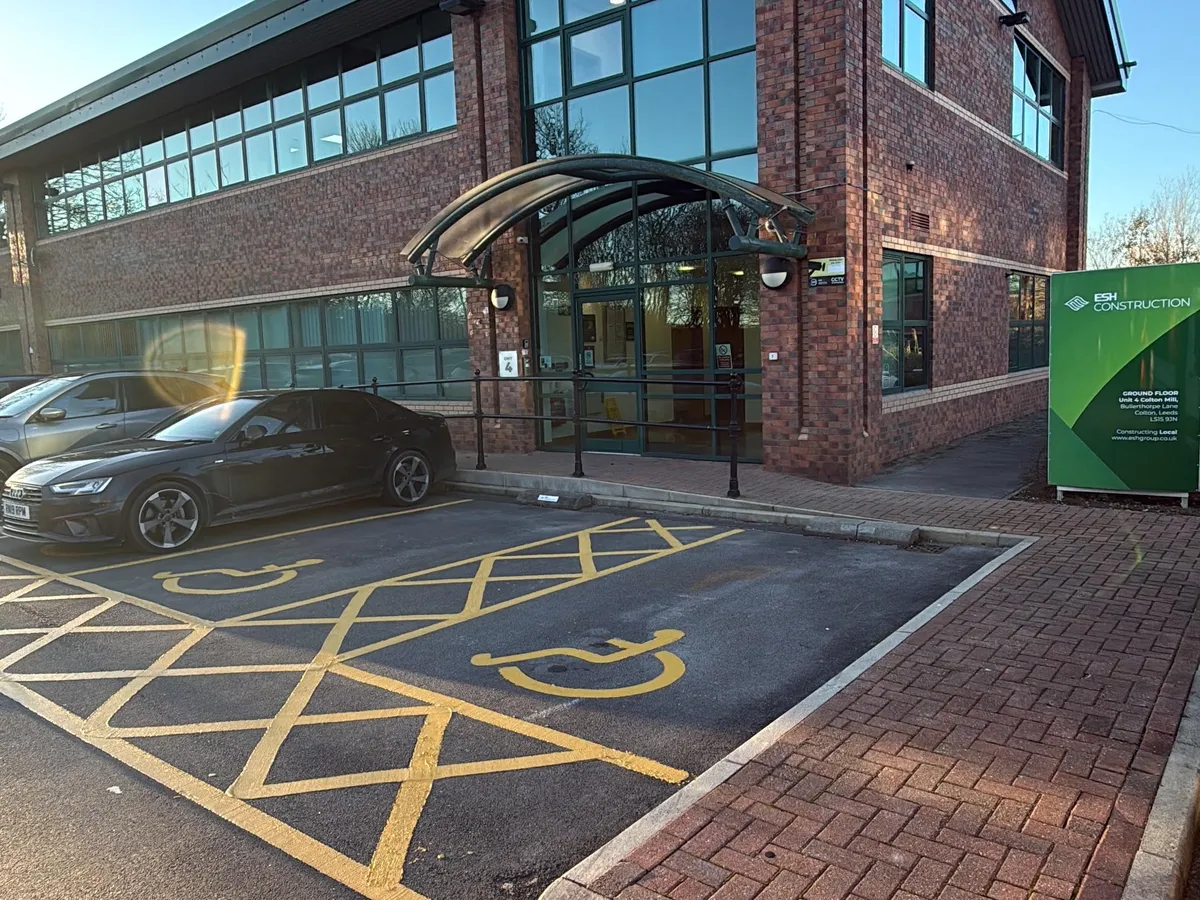 Thermoplastic Road Markings carried out by South Yorkshire Construction
